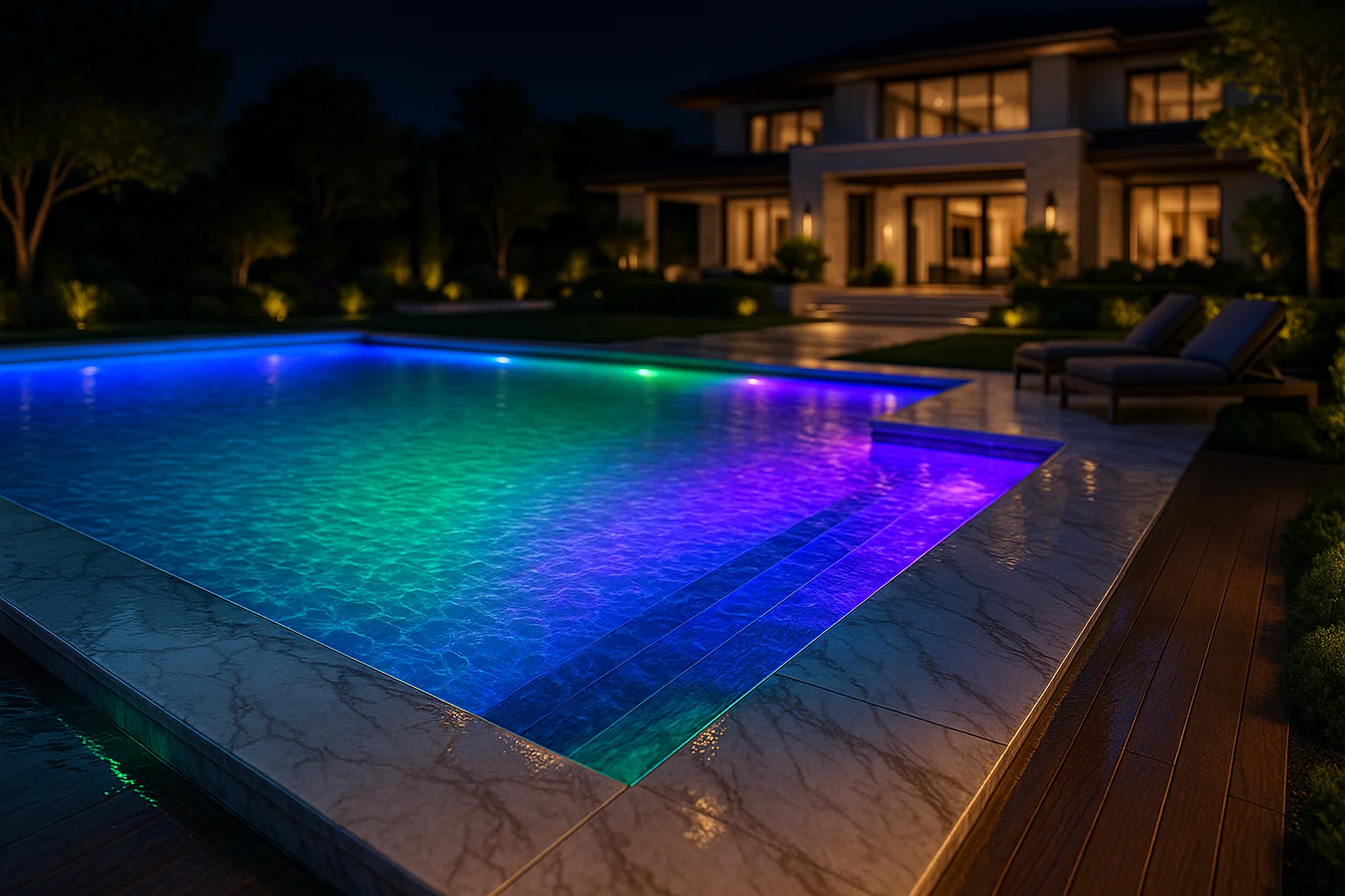 Refletores LED RGB Industek no RJ | Iluminação Eficiente e Personalizada | Energrid Engenharia