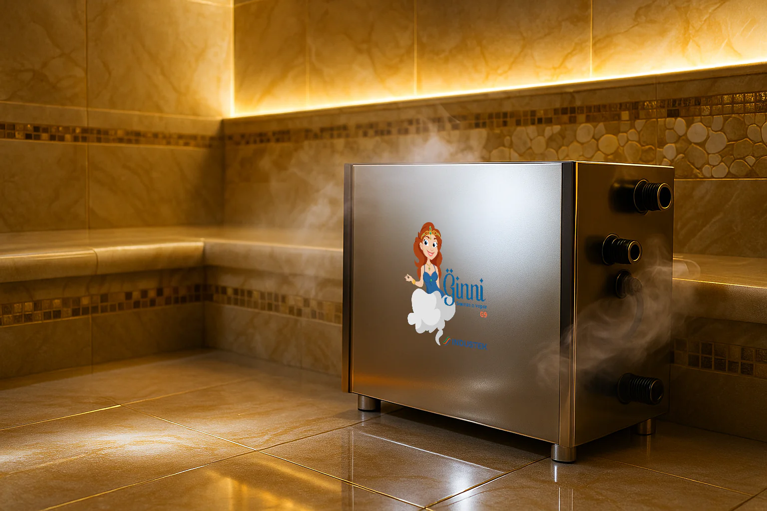 Sauna Ginni Industek no RJ | Bem-Estar e Conforto Térmico | Energrid Engenharia