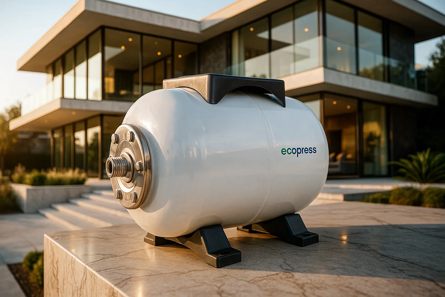 Vaso de Expansão Industek no RJ | Proteção e Estabilidade de Pressão | Energrid Engenharia